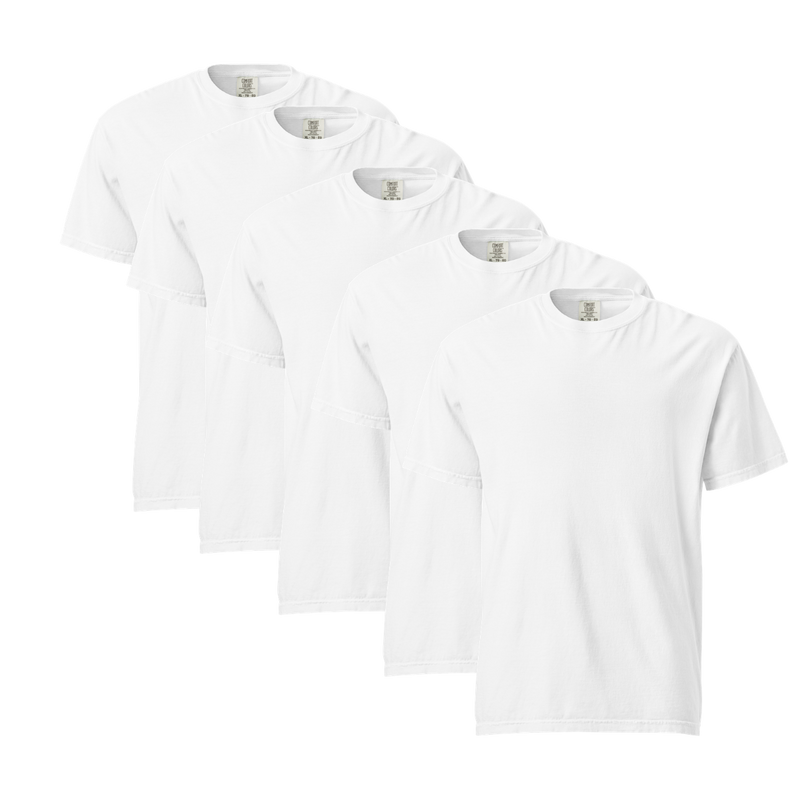 Everyday white t-shirt bundle
